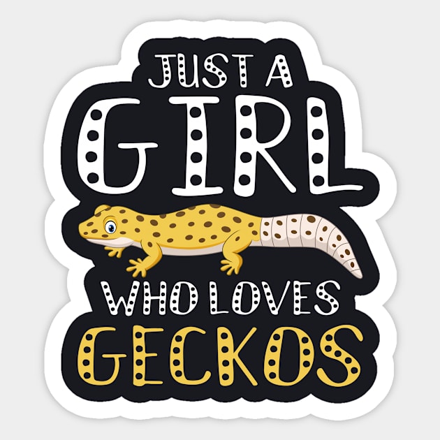 Reptile Girl Gecko Sticker by shirtsyoulike